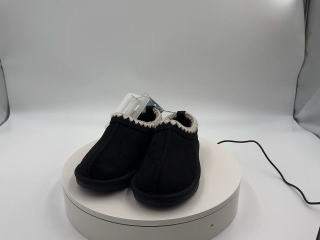 Kid's Nola Faux Suede Clog Slippers - Cat & Jack Black 2