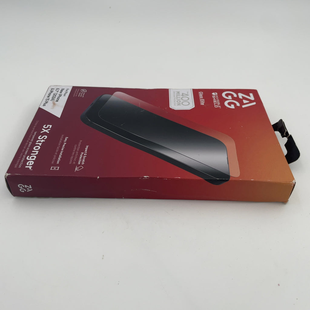 Zagg Apple Iphone 16 Plus/Iphone 15 Plus Glass Elite Screen Protector: Scratch-Resistant, Lightweight Design