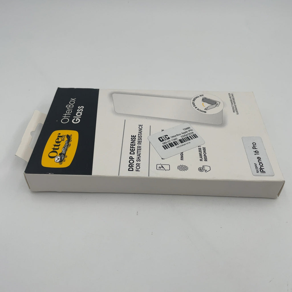 Otterbox Apple Iphone 16 Pro Glass Series Screen Protector - Clear: Removable Film, Plastic