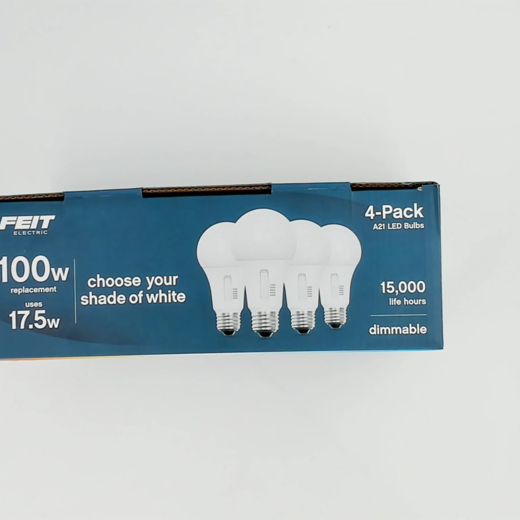 Feit 100W 5-Cct 4Pk