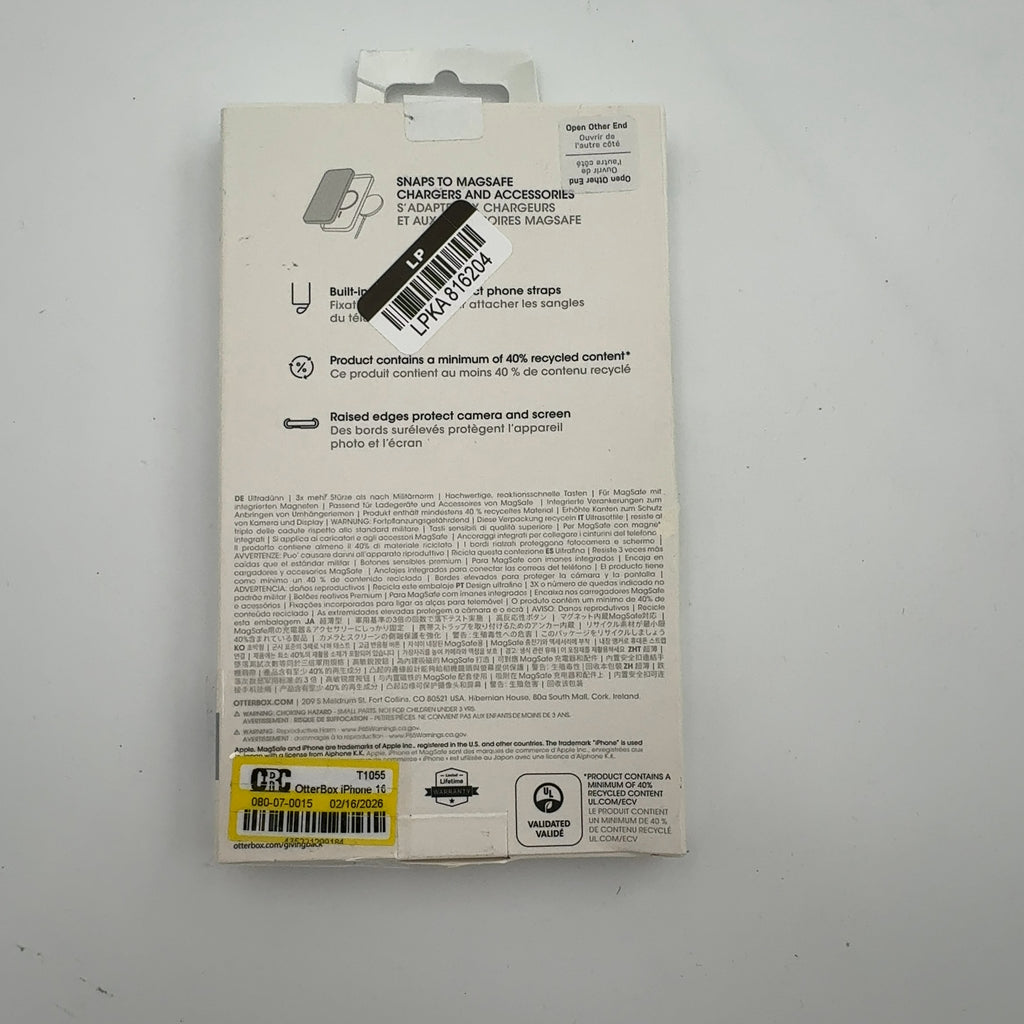 Otterbox Iphone 16 Pro Max Symmetry Series Case With Magsafe - Clear: Solid Plastic, Magsafe Compatible