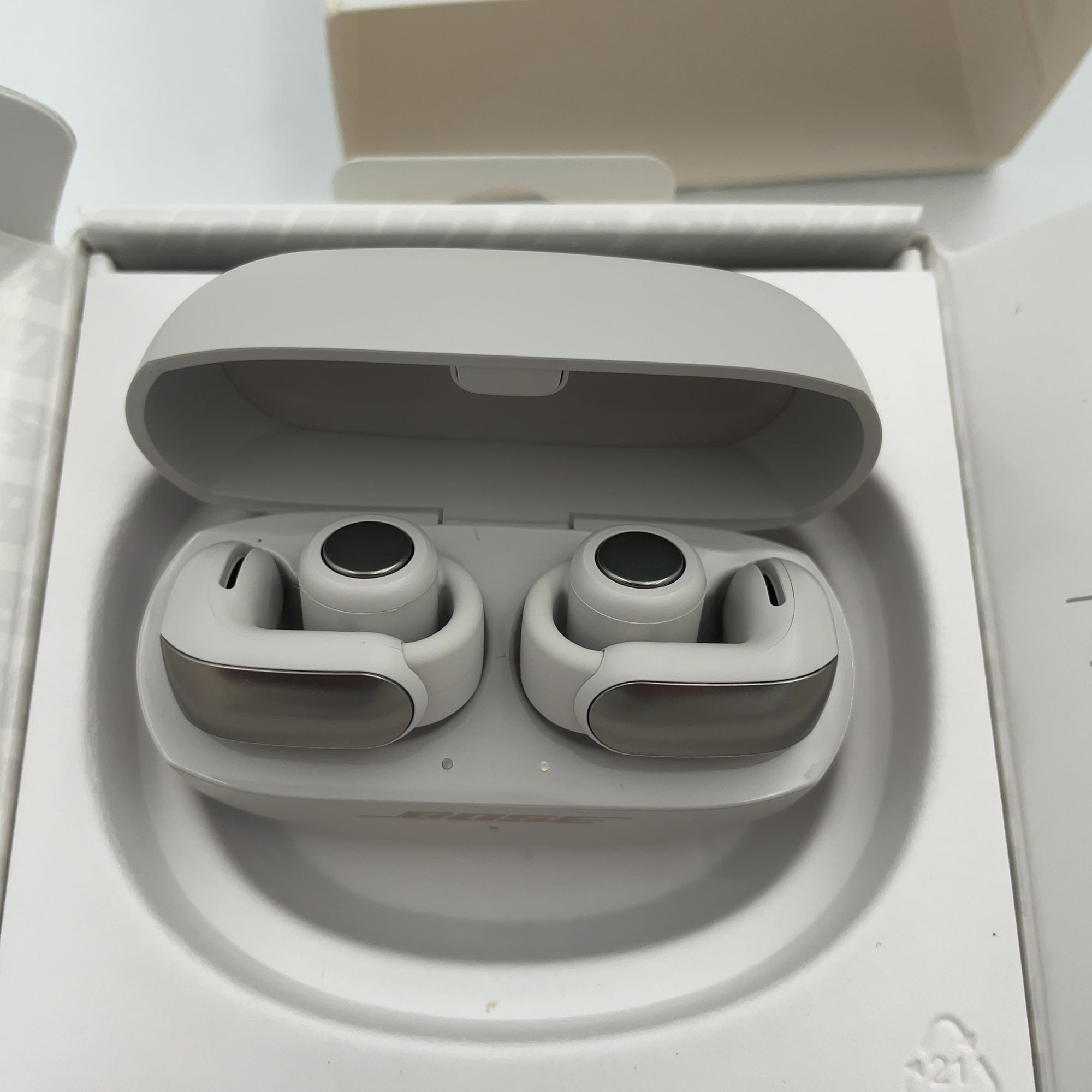 Bose Ultra Open-Ear True Wireless Bluetooth Open Earbuds - White