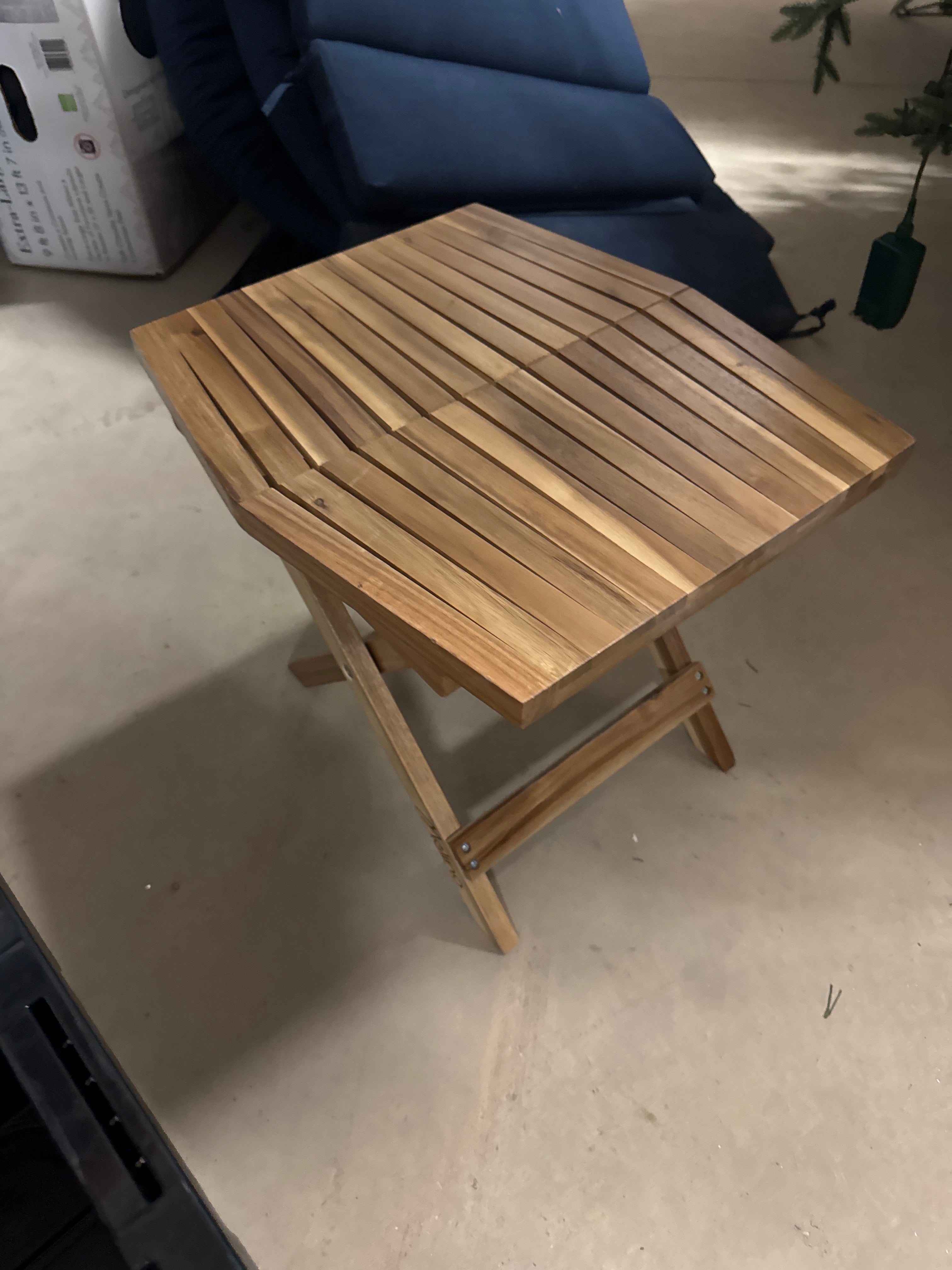 Melino Wooden Folding Table