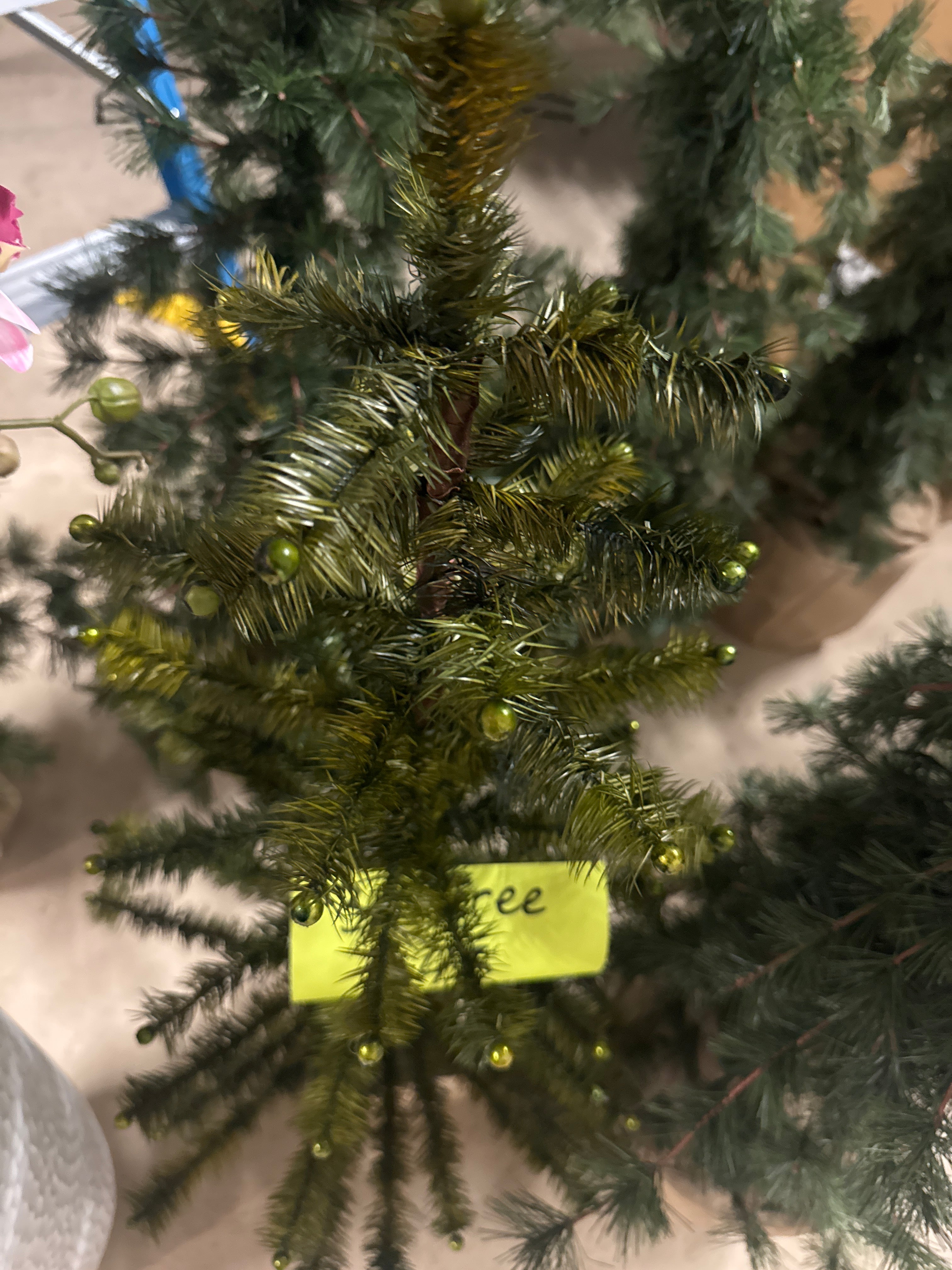 Ebenezer & Co. 36" Feather Christmas Tree 3'