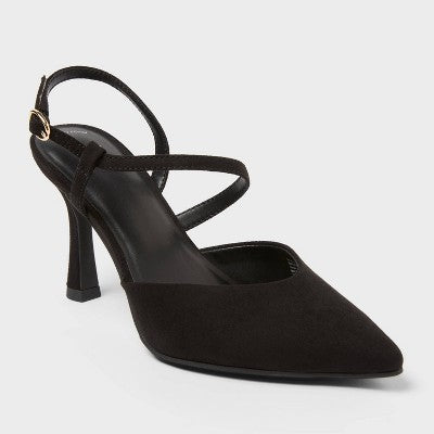 Women’s Rosemary Heels With Memory Foam Insole - A New Day Red 8.5