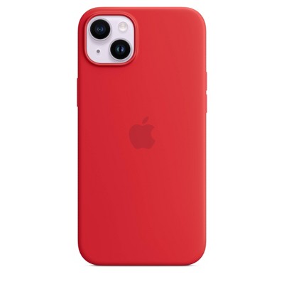 Apple Iphone 14 Plus Silicone Case With Magsafe - Midnight