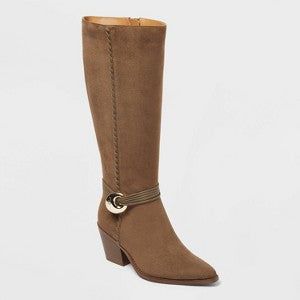 Women’s Rhi Boots with Memory Foam Insole – Universal Thread Brown 6.5