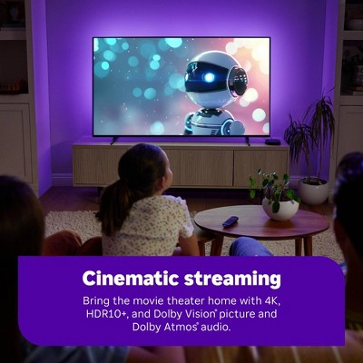 Roku Ultra 2024 Ultimate 4K Streaming Device With Hdr10+, Dolby Vision & Atmos Bluetooth & Wi-Fi 6 Voice Remote Pro With Free & Live Tv
