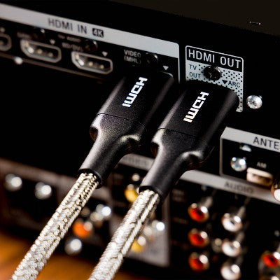 Philips 6' Elite Premium High-Speed Hdmi Cable With Ethernet, 4K@60Hz - Braided: Male-To-Male Connections