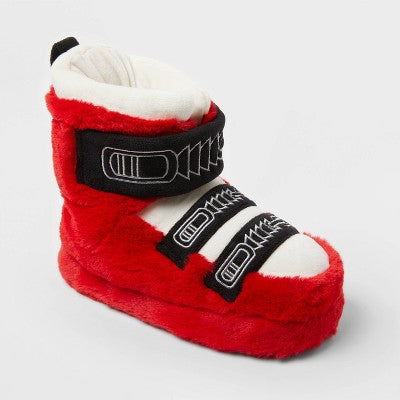 Kids' Ski Bootie Slippers - Wondershop Red 2-3