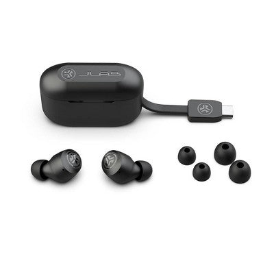 Jlab Go Air Pop True Wireless Bluetooth Earbuds - Lilac: Built-In Microphone, Sweat-Resistant