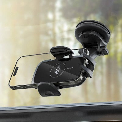 Bracketron Pwrup Tripgrip Window/Dash Mount - Black