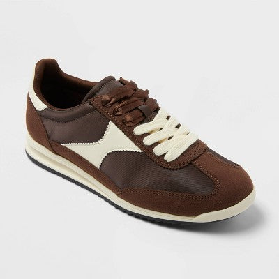 Women’s Skyler Jogger Sneakers with Memory Foam Insole – Universal Thread Brown 9