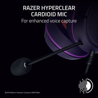 Razer Kraken Kitty V2 Pokemon Gengar Edition Gaming Headset