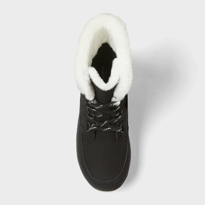 Women’s Corie Boots with Memory Foam Insole - Universal Thread Jet Black 7