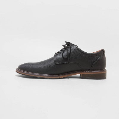 Men's Leo Oxford Dress Shoes - Goodfellow & Co Brown 12: Lace Up, Cushioned Footbed, Flexible Outsole