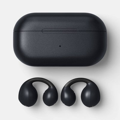 Open-Ear Jewelry Earbuds - Heyday Black: Usb-C, Built-In Microphone, Sweat-Resistant
