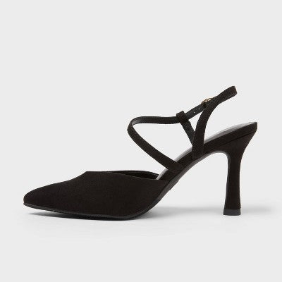 Women’s Rosemary Heels With Memory Foam Insole - A New Day Red 8.5
