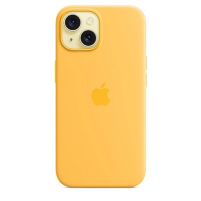 Apple Iphone 15 Silicone Case With Magsafe - Light Pink