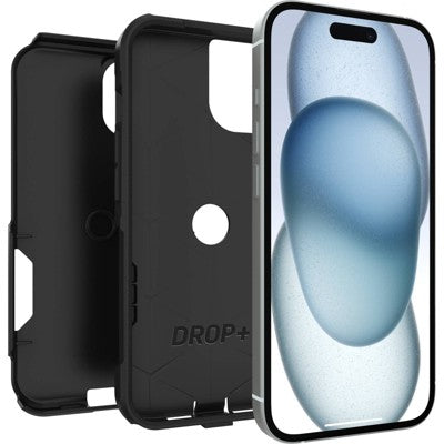 Otterbox Iphone 16E/15/14/13 Commuter Series Case - Black: Bump-Resistant Polycarbonate