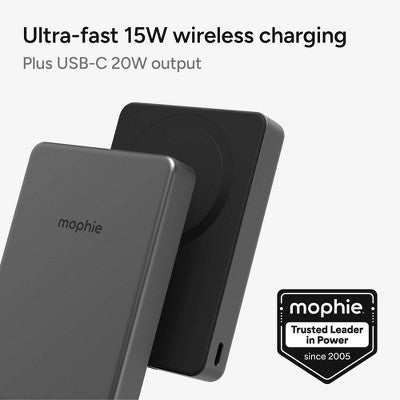 Mophie 5000Mah Qi2 15W Power Bank