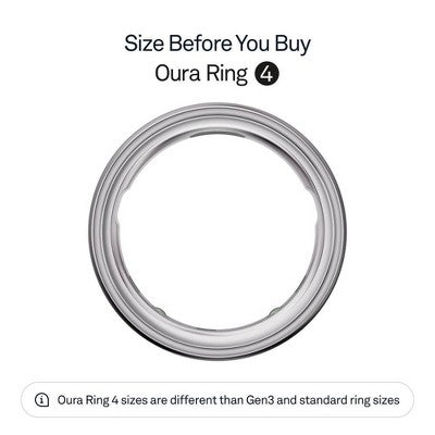 Oura Ring 4 Gold - Size 10