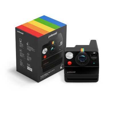 Polaroid Now+ Gen 3 Film Camera - Black: I-Type, Automatic Focus & Flash