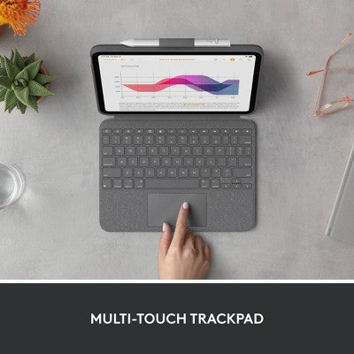 Logitech Combo Touch For Ipad 10Th Gen And A16 -Oxford Gray