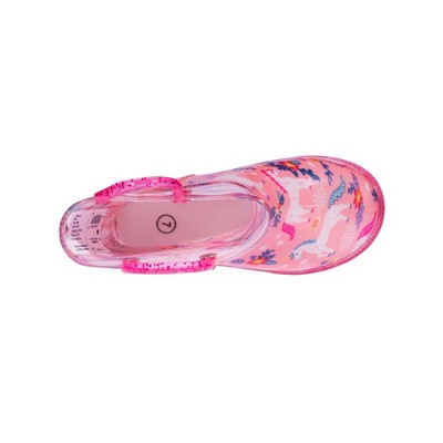Wildkin Kids Waterproof Pull-on Rain Boots, Size 9 (Magical Unicorns)