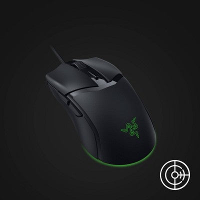 Razer Cobra Wired Gaming Mouse with Chroma RGB Lighting and 58g Lightweight Design - Black