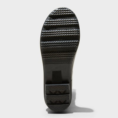Women's River Tall Rain Boots - A New Day Red 7: Waterproof, Adjustable Buckle, Non-Marking Outsole