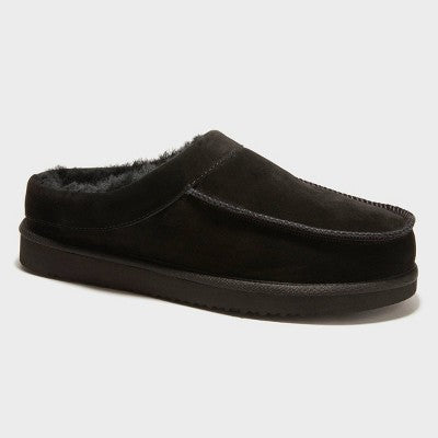 Dluxe By Dearfoams Men's Lith Moc Toe Clog Slippers - Light Brown 11