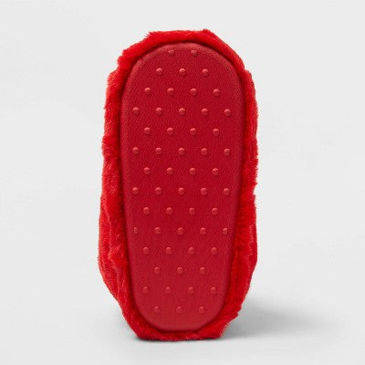 Kids' Ski Bootie Slippers - Wondershop Red 2-3
