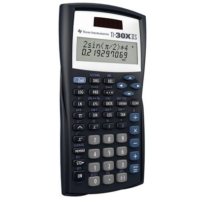 Texas Instruments 30Xiis Scientific Calculator - Black: Sat, Act & Ap Approved