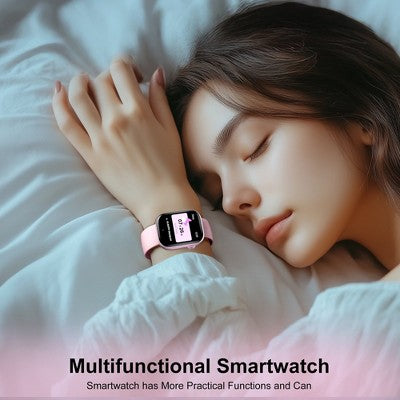 Smart Watch for Men Women, 2.01" HD Touchsreen, Bluetooth Calling, IP68 Water-Resistance, 180+ Sports Modes,, Fitness & Sleep Tracker, Android/iOS