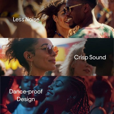 Loop Experience 2 Earplugs for Live Events, Concerts, Festivals and Nights Out - Gold