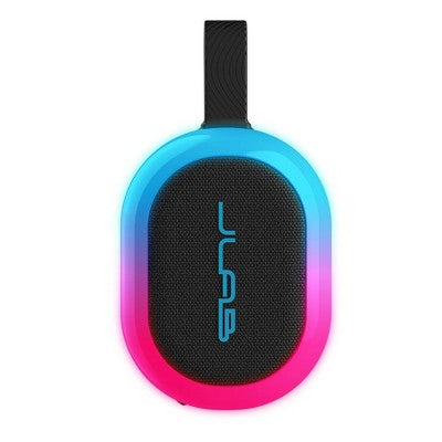 Jlab Pop Party Portable Speaker - Lime Green: Waterproof, Usb-C, Bluetooth, Led Light