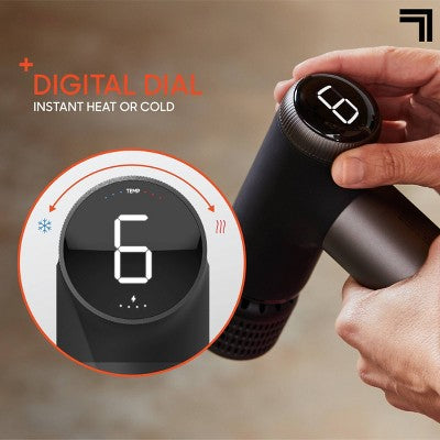 Sharper Image Powerboost Pro Plus Hot And Cold Compact Body Massager