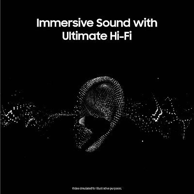 Samsung Galaxy Buds 3 Pro Ai Real-Time Interpreter True Wireless Earbuds Noise Cancellation Bluetooth Touch Control - International Version - Silver