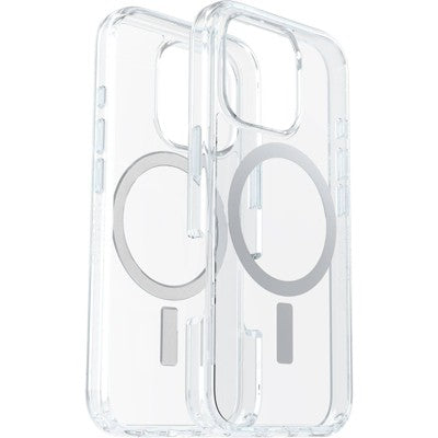 Otterbox Iphone 16 Pro Symmetry Series Case With Magsafe - Clear: Solid Plastic Design
