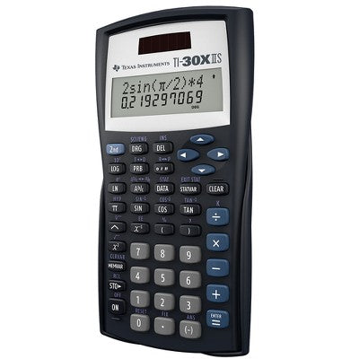 Texas Instruments 30Xiis Scientific Calculator - Black: Sat, Act & Ap Approved
