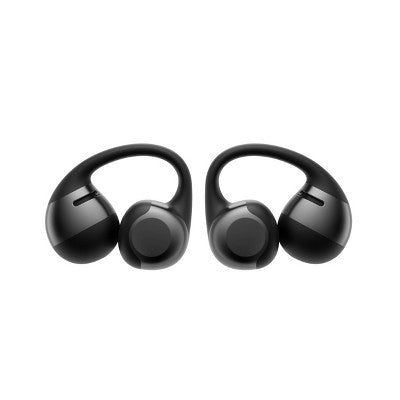 Shokz Opendots One True Wireless Earbuds - Gray: Usb-C, Built-In Microphone, Water-Resistant