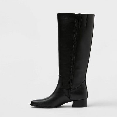 Women’s Rhi Boots with Memory Foam Insole – Universal Thread Black 9