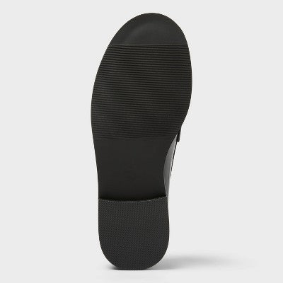 Women’s Phyllis Penny Loafers With Memory Foam Insole – A New Day Black 6.5