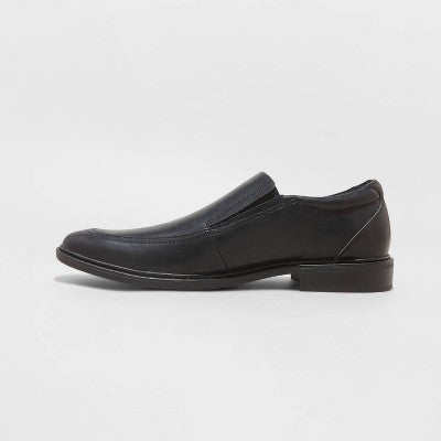 Men's Toby Loafer Dress Shoes - Goodfellow & Co Black 11.5: Cushioned Footbed, Memory Foam Insole