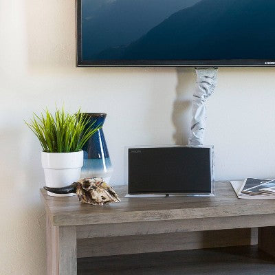 Philips Crystal Hd Indoor Amplified Tv Antenna With 6' Coaxial Cable – Black: Digital Signal, 50 Mile Range