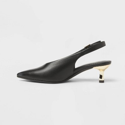 Women’s Samantha Heels With Memory Foam Insole – A New Day Black 11