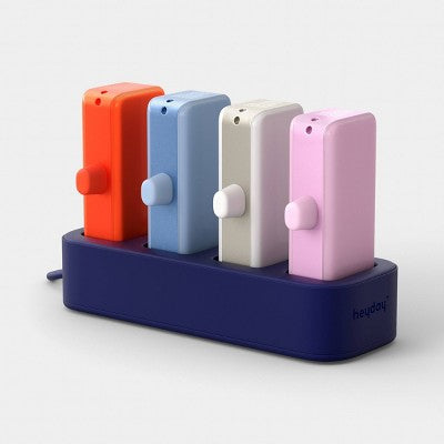 4200Mah Multihub Base With 4 Power Banks - Heyday