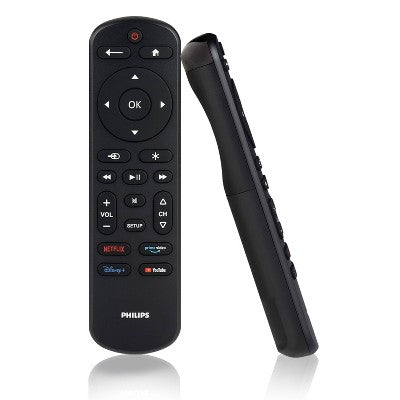 Philips One-Touch Programming Streaming Replacement Remote: Infrared Tv Accessory