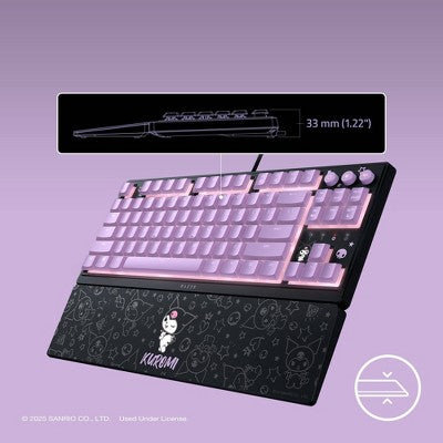 Razer Ornata V3 Tenkeyless - Kuromi Edition Keyboard